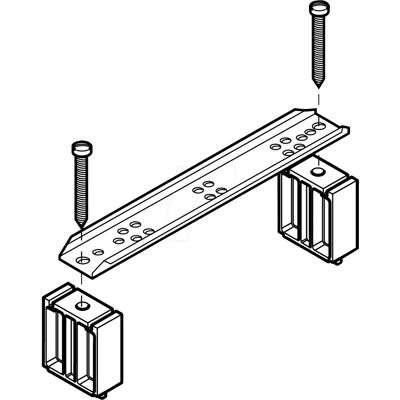 ABN PCP10N Stahl Hutschiene 75mm - Verteilerzubehör ABN PCP10N Stahl Hutschiene 75mm - Verteilerzubehör