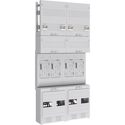 ABN EZ27440 - Verteiler mit 4 Zählerplätzen - Elektrotechnik ABN EZ27440 - Verteiler mit 4 Zählerplätzen - Elektrotechnik