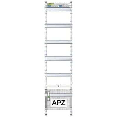 ABN VA17 - Verdeelbox 5 x 12TE met uitsnijding deksel - Verdelingsdoos ABN VA17 - Verdeelbox 5 x 12TE met uitsnijding deksel - Verdelingsdoos