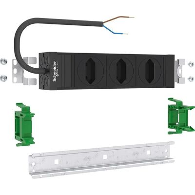 ABN GMBH ABNPE303P02 - Steckdosenleiste mit 3 Drehbaren Steckdosen - Stromverteiler ABN GMBH ABNPE303P02 - Steckdosenleiste mit 3 Drehbaren Steckdosen - Stromverteiler