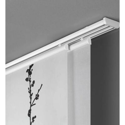 GOOD LIFE Alexa Raumteiler - Halbtransparent, Aluminiumklemmen, Verstellbar GOOD LIFE Alexa Raumteiler - Halbtransparent, Aluminiumklemmen, Verstellbar