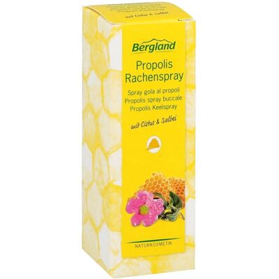 Bergland Propolis Spray 20 ml - Throat Spray Bergland Propolis Spray 20 ml - Throat Spray