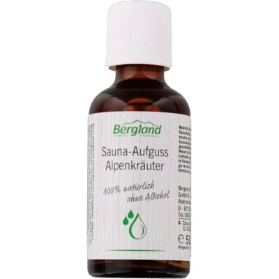 Bergland-Pharma GmbH & Co. KG INFUSO per Sauna Concentrato Erbe alpine - Sauna Konzentrat Bergland-Pharma GmbH & Co. KG INFUSO per Sauna Concentrato Erbe alpine - Sauna Konzentrat