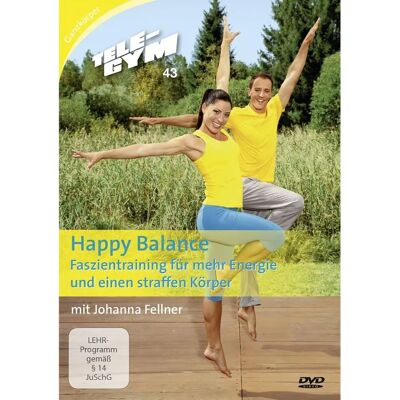 Tele-Gym 43 Happy Balance - Entraînement fascia - Workout complet - DVD - Publicité Tele-Gym 43 Happy Balance - Entraînement fascia - Workout complet - DVD - Publicité