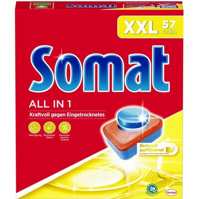 Somat All-in-1 Vaatwastabletten - 57 stuks Somat All-in-1 Vaatwastabletten - 57 stuks