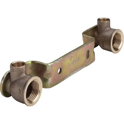 Viega Gemini Montageeinheit - Rotguss - 15mm, 1/2" - 150mm - Sanitärinstallation Viega Gemini Montageeinheit - Rotguss - 15mm, 1/2" - 150mm - Sanitärinstallation