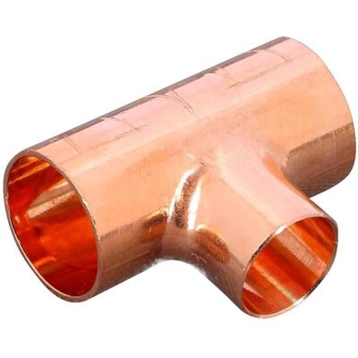 Viega 95130 Kupfer T-Stück für Löten - Rohrfitting Viega 95130 Kupfer T-Stück für Löten - Rohrfitting