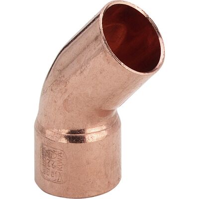 Viega 45° Kupferverbinder - Rohrfitting Viega 45° Kupferverbinder - Rohrfitting