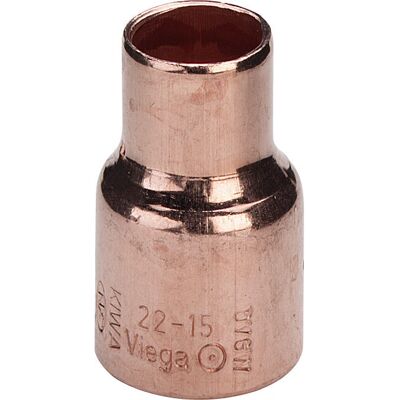 Viega Raccord Réducteur 22x15mm - Réduction - Publicité Viega Raccord Réducteur 22x15mm - Réduction - Publicité