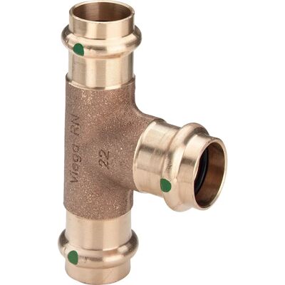 Viega Modell 109257 - T-Stück für Rohr 22mm Viega Modell 109257 - T-Stück für Rohr 22mm