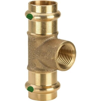 Viega Messing T-stuk 115944 - T voor sanitair Viega Messing T-stuk 115944 - T voor sanitair