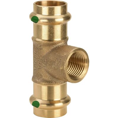 Viega Té en bronze 35xRp1/2x35mm SC-Contur Viega Té en bronze 35xRp1/2x35mm SC-Contur