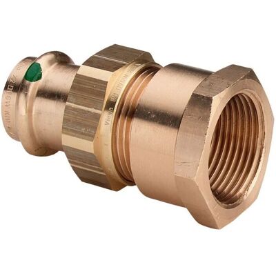 Raccord fileté en bronze Viega - 35mm, Rp 1 1/4 - Raccord plomberie Raccord fileté en bronze Viega - 35mm, Rp 1 1/4 - Raccord plomberie