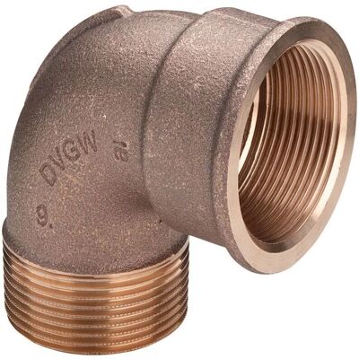 Viega 1 1/4" Rotguss 90° Winkel - Rohrverbindung Viega 1 1/4" Rotguss 90° Winkel - Rohrverbindung