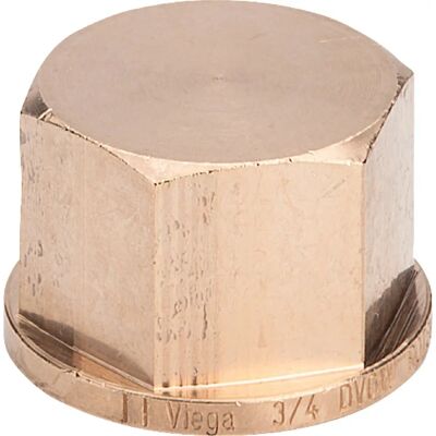 Viega 268329 - Tappo in Bronzo 1 1/2" - Raccordo di tubi Viega 268329 - Tappo in Bronzo 1 1/2" - Raccordo di tubi