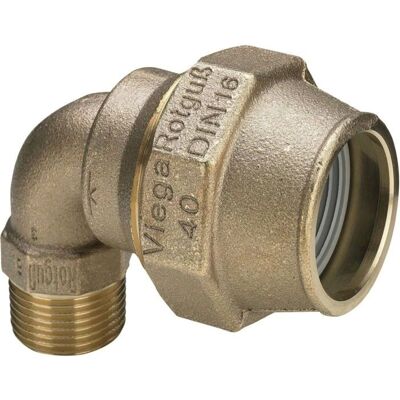 Giunto a 90° in ottone Viega Maxiplex - Componente di tubo Giunto a 90° in ottone Viega Maxiplex - Componente di tubo