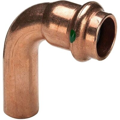 Viega Curva a 90° in Rame - Tecnologia SC-Contur - Raccordo Resistente Viega Curva a 90° in Rame - Tecnologia SC-Contur - Raccordo Resistente