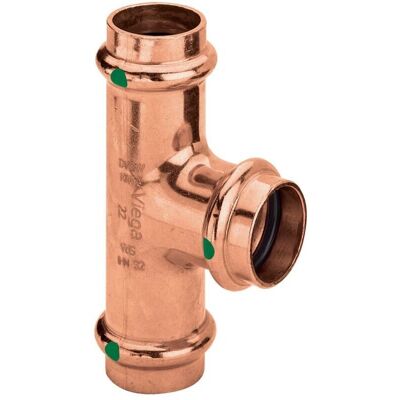 Viega Raccord en T en cuivre - 35x28x35 mm - DVGW Viega Raccord en T en cuivre - 35x28x35 mm - DVGW