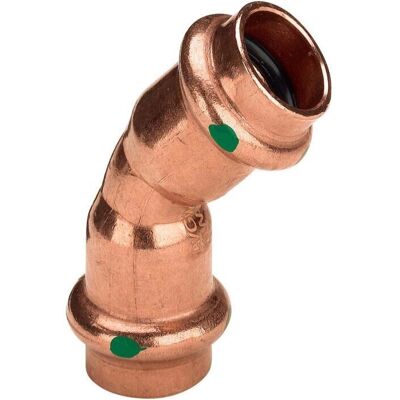 Viega Kupfer 54mm 45° Bieger - Rohrverbindung Viega Kupfer 54mm 45° Bieger - Rohrverbindung