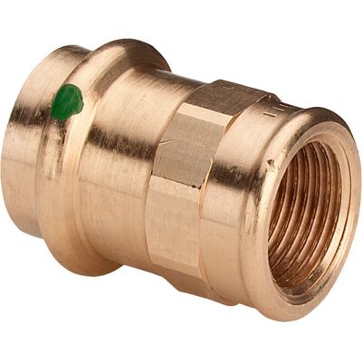 Viega Raccord de Transition 2212 - Laiton, 22mm, Rp 1/2, Sanpress Viega Raccord de Transition 2212 - Laiton, 22mm, Rp 1/2, Sanpress