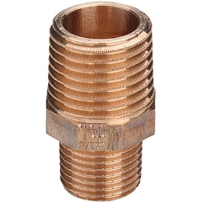 Viega 3245 Bronze Reduziernippel - 1/2" x 1" Rohrverbindung Viega 3245 Bronze Reduziernippel - 1/2" x 1" Rohrverbindung