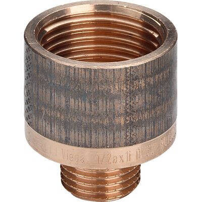 Viega Reduzierstück - 37mm Messing, R 1/2 x Rp 3/4, Dicht Viega Reduzierstück - 37mm Messing, R 1/2 x Rp 3/4, Dicht