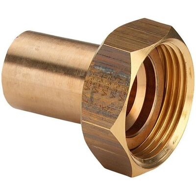 Viega Sanpress 2264 Raccord de Tuyau - Gaz, Cuivre, 35mm x 1 1/2" Viega Sanpress 2264 Raccord de Tuyau - Gaz, Cuivre, 35mm x 1 1/2"