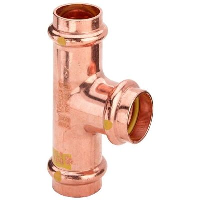 Té en cuivre Viega 18x18x18mm - Raccordement de tuyau Té en cuivre Viega 18x18x18mm - Raccordement de tuyau