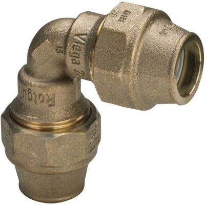 Raccordo Maxiplex 20mm Viega - Angolo di 90° in Ottone Raccordo Maxiplex 20mm Viega - Angolo di 90° in Ottone