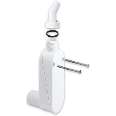 Viega VIE364625 Odor Trap - Wall Mount, 40mm, White Viega VIE364625 Odor Trap - Wall Mount, 40mm, White