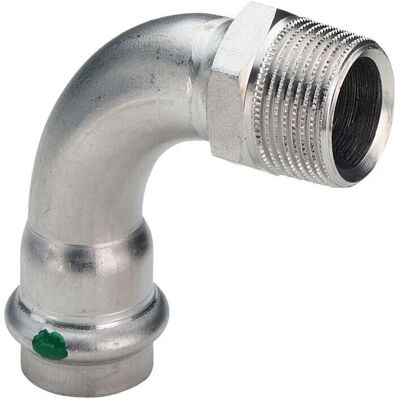Viega Sanpress Inox 90° Bogen - Edelstahl Rohrfitting Viega Sanpress Inox 90° Bogen - Edelstahl Rohrfitting