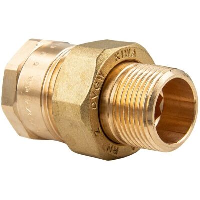 Viega 447007 Raccord de tuyau - Laiton rouge - 1/2" - Publicité Viega 447007 Raccord de tuyau - Laiton rouge - 1/2" - Publicité