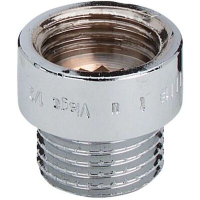Viega Messing Chrome 20mm G1/2 Verlängerung Viega Messing Chrome 20mm G1/2 Verlängerung