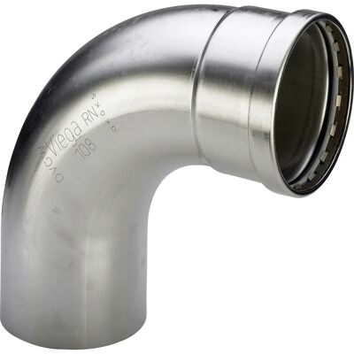 Viega Sanpress Inox XL Codo de 90° - Conexión de tubería Viega Sanpress Inox XL Codo de 90° - Conexión de tubería