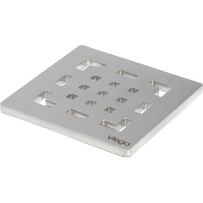 Viega Rost VISIGN RS2 4928 94x94mm Edelstahl - Gitter Viega Rost VISIGN RS2 4928 94x94mm Edelstahl - Gitter
