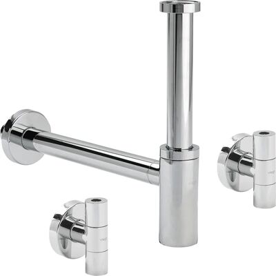 Viega Eleganta Siphon - Messing, Chrom, 1 1/4" - Siphon Viega Eleganta Siphon - Messing, Chrom, 1 1/4" - Siphon