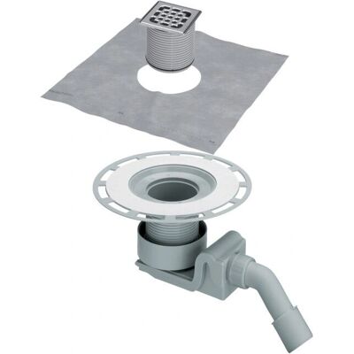 Viega Advantix Badablauf - Kunststoff Grau - Modell 557058 Viega Advantix Badablauf - Kunststoff Grau - Modell 557058