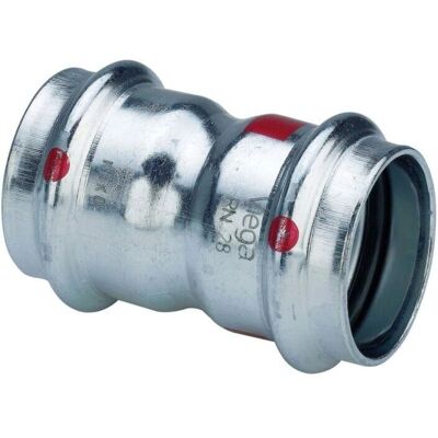 Viega 1115 Acier non allié 42mm Raccord de tuyau - Connexion à pression Viega 1115 Acier non allié 42mm Raccord de tuyau - Connexion à pression