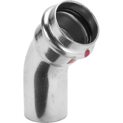 Viega Prestabo 42mm 45° Rohrsystem Bogen - Pressfitting Viega Prestabo 42mm 45° Rohrsystem Bogen - Pressfitting