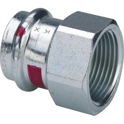 Viega 559090 Stahlrohrverbindung - 18mm, Femelle, SC-Contur Viega 559090 Stahlrohrverbindung - 18mm, Femelle, SC-Contur