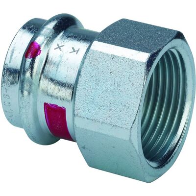 Viega 1112 Stahlrohrfitting - 28mm x Rp 1, Verzinkt Viega 1112 Stahlrohrfitting - 28mm x Rp 1, Verzinkt