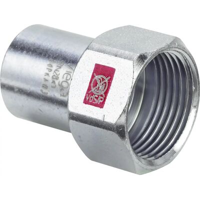 Viega 1112.1 - Raccordo in tubi - Maschio/Femmina 15mm - Non adatto all'acqua potabile Viega 1112.1 - Raccordo in tubi - Maschio/Femmina 15mm - Non adatto all'acqua potabile