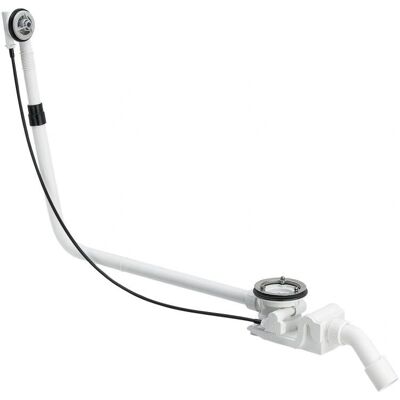 Sistema di Scarico Vasca Viega - Trappola di Odori, Curva a 45°, Bianco-Nero Sistema di Scarico Vasca Viega - Trappola di Odori, Curva a 45°, Bianco-Nero