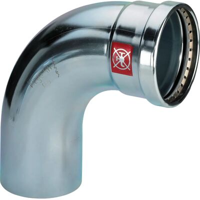 Viega Prestabo 90° Bogen Stahl verzinkt - Rohrfitting Viega Prestabo 90° Bogen Stahl verzinkt - Rohrfitting