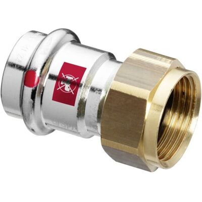 Viega Prestabo G 1 1/2 28mm Acier galvanisé Raccord à vis - Publicité Viega Prestabo G 1 1/2 28mm Acier galvanisé Raccord à vis - Publicité