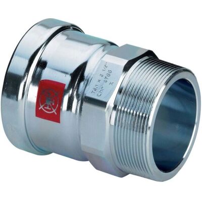 Viega Prestabo - 629953 - Stahl unlegiert - 64 mm x R 2 Übergangsstück Viega Prestabo - 629953 - Stahl unlegiert - 64 mm x R 2 Übergangsstück
