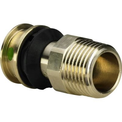 Viega Messing Rohrfitting - 63mm x 2" - Gunmetal Viega Messing Rohrfitting - 63mm x 2" - Gunmetal