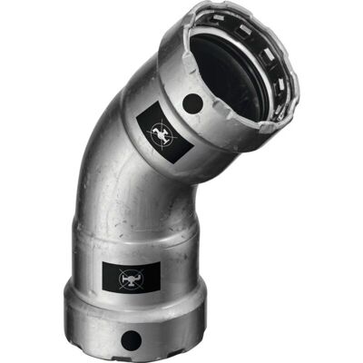 VIEGA ITALIA SRL - 4226 - DN50 - 45° bøjning - Bøjning VIEGA ITALIA SRL - 4226 - DN50 - 45° bøjning - Bøjning