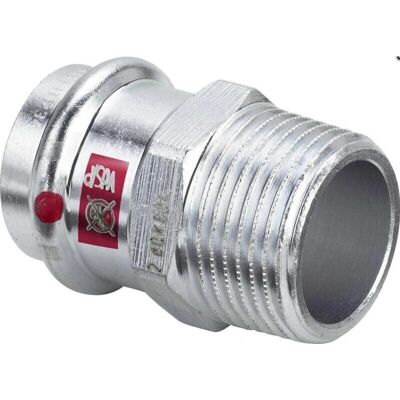 Viega Prestabo Raccord en Acier - 42mm, R 1 1/4, Joints EPDM - Publicité Viega Prestabo Raccord en Acier - 42mm, R 1 1/4, Joints EPDM - Publicité