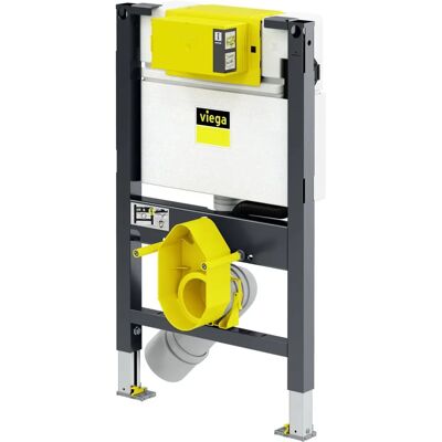 Viega Prevista Dry WC - Wandmontuur, 820mm hoog, 500mm breed - Compatibel met spoelplaten Viega Prevista Dry WC - Wandmontuur, 820mm hoog, 500mm breed - Compatibel met spoelplaten